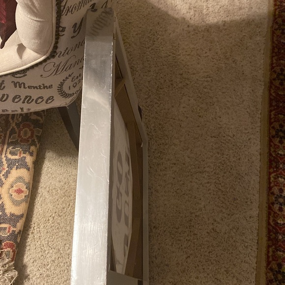 LV style pop art on picture canvas Just go for it 16” x 24” - Picture 7 of 8